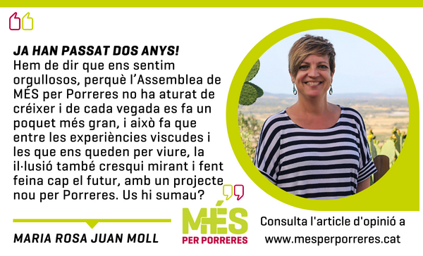 Ja han passat dos anys!