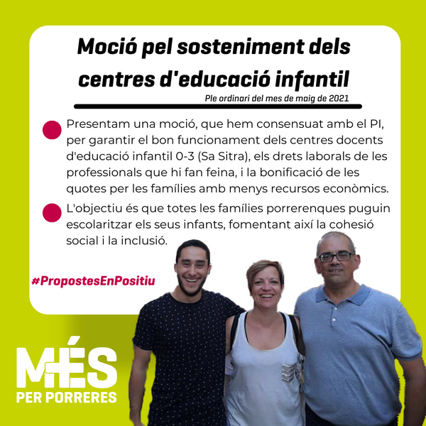 MÉS DEFENSA L’ESCOLETA 0-3 COM A EINA DE COHESIÓ SOCIAL
