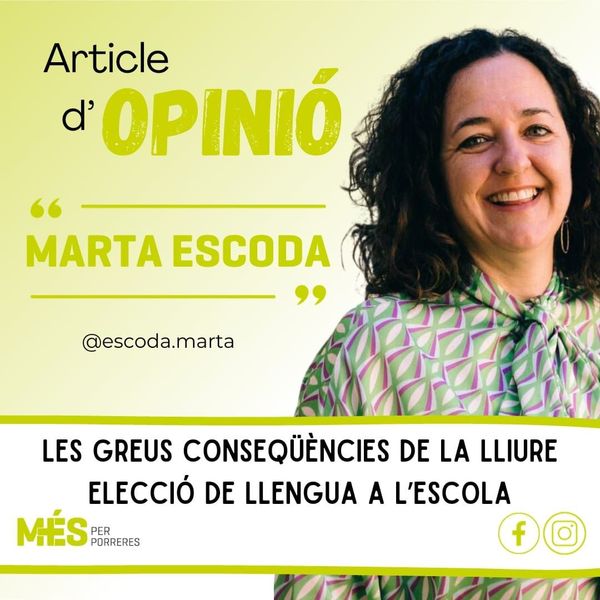 Les greus conseqüències de la lliure elecció de llengua a l'escola